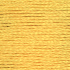 DMC Perle (Pearl) 5 Cotton #744 PALE YELLOW 10g Ball 45m