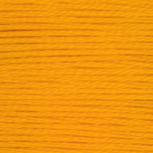 DMC Perle (Pearl) 5 Cotton #972 DEEP CANARY YELLOW 10g Ball 45m
