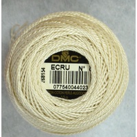 DMC Perle 8 Cotton #ECRU ECRU 10g Ball 80m