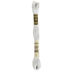 DMC Stranded Cotton #01 Silk Pure Tin Hand Embroidery Floss 8m Skein