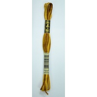 DMC Stranded Cotton #111 Variegated Mustard Hand Embroidery Floss 8m Skein