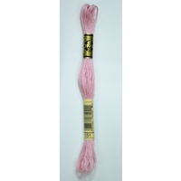 DMC Stranded Cotton #151 Very Light Dusty Rose Hand Embroidery Floss 8m Skein