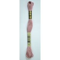 DMC Stranded Cotton #152 Medium Light Shell Pink Hand Embroidery Floss 8m Skein