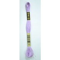 DMC Stranded Cotton #153 Very Light Violet Hand Embroidery Floss 8m Skein