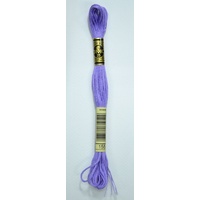 DMC Stranded Cotton #155 Medium Dark Blue Violet Hand Embroidery Floss 8m Skein