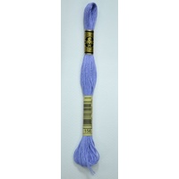 DMC Stranded Cotton #156 Medium Light Blue Violet Hand Embroidery Floss 8m Skein