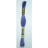 DMC Stranded Cotton #161 Gray Blue Hand Embroidery Floss 8m Skein