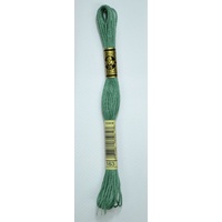 DMC Stranded Cotton #163 Medium Caledon Green Hand Embroidery Floss 8m Skein