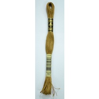 DMC Stranded Cotton #167 Very Dark Yellow Beige Hand Embroidery Floss 8m Skein