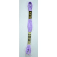 DMC Stranded Cotton #210 Medium Lavender Hand Embroidery Floss 8m Skein