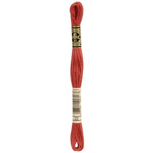 DMC Stranded Cotton #22 Alizarin Powder Hand Embroidery Floss 8m Skein