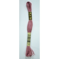 DMC Stranded Cotton #223 Light Shell Pink Hand Embroidery Floss 8m Skein
