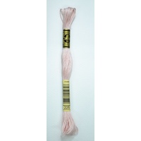 DMC Stranded Cotton #225 Ultra Very Light Shell Pink Hand Embroidery Floss 8m Skein