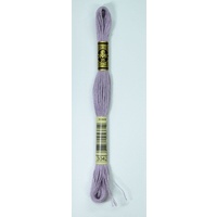 DMC Stranded Cotton #3042 Light Antique Violet Hand Embroidery Floss 8m Skein