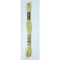 DMC Stranded Cotton #3047 Light Yellow Beige Hand Embroidery Floss 8m Skein