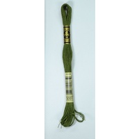 DMC Stranded Cotton #3051 Dark Green Gray Hand Embroidery Floss 8m Skein