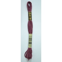 DMC Stranded Cotton #315 Medium Dark Antique Mauve Hand Embroidery Floss 8m Skein