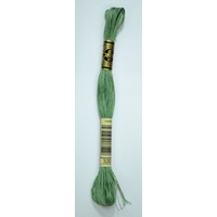 DMC Stranded Cotton #320 Medium Pistachio Green Hand Embroidery Floss 8m Skein