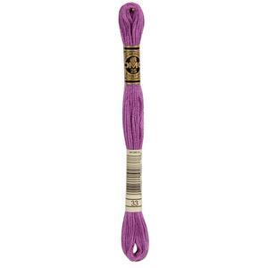 DMC Stranded Cotton #33 Heliotrope Hand Embroidery Floss 8m Skein