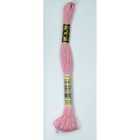 DMC Stranded Cotton #3326 Light Rose Hand Embroidery Floss 8m Skein
