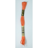 DMC Stranded Cotton #3340 Medium Apricot Hand Embroidery Floss 8m Skein