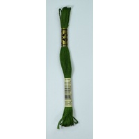 DMC Stranded Cotton #3345 Dark Hunter Green Hand Embroidery Floss 8m Skein