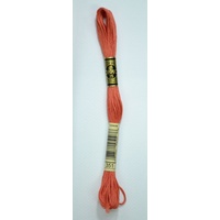 DMC Stranded Cotton #351 Coral Hand Embroidery Floss 8m Skein
