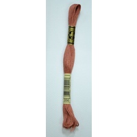 DMC Stranded Cotton #356 Medium Terra Cotta Hand Embroidery Floss 8m Skein