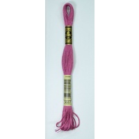 DMC Stranded Cotton #3687 Mauve Hand Embroidery Floss 8m Skein