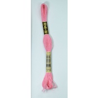 DMC Stranded Cotton #3708 Light Melon Hand Embroidery Floss 8m Skein