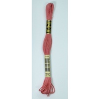 DMC Stranded Cotton #3712 Medium Salmon Hand Embroidery Floss 8m Skein
