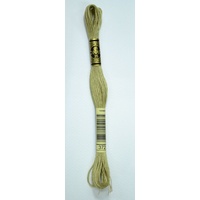 DMC Stranded Cotton #372 Light Mustard Hand Embroidery Floss 8m Skein