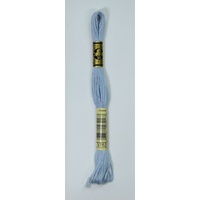 DMC Stranded Cotton #3752 Very Light Antique Blue Hand Embroidery Floss 8m Skein