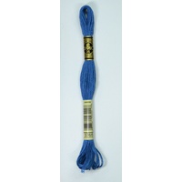 DMC Stranded Cotton #3765 Very Dark Peacock Blue Hand Embroidery Floss 8m Skein