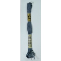DMC Stranded Cotton #3768 Dark Gray Green Hand Embroidery Floss 8m Skein