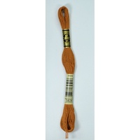 DMC Stranded Cotton #3826 Golden Brown Hand Embroidery Floss 8m Skein