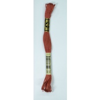 DMC Stranded Cotton #3830 Terra Cotta Hand Embroidery Floss 8m Skein