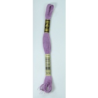 DMC Stranded Cotton #3836 Light Grape Hand Embroidery Floss 8m Skein