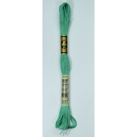 DMC Stranded Cotton #3851 Light Bright Green Hand Embroidery Floss 8m Skein