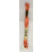 DMC Stranded Cotton #3883 Medium Light Copper Hand Embroidery Floss 8m Skein