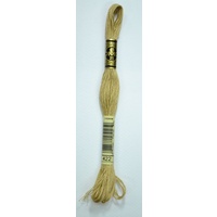 DMC Stranded Cotton #422 Light Hazelnut Brown Hand Embroidery Floss 8m Skein