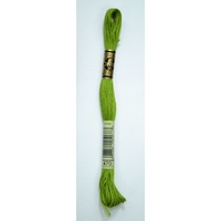 DMC Stranded Cotton #470 Light Avocado Green Hand Embroidery Floss 8m Skein