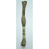 DMC Stranded Cotton #640 Very Dark Beige Gray Hand Embroidery Floss 8m Skein