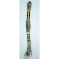 DMC Stranded Cotton #646 Dark Beaver Gray Hand Embroidery Floss 8m Skein