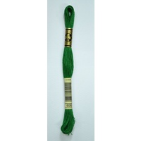 DMC Stranded Cotton #699 Green Hand Embroidery Floss 8m Skein
