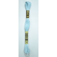 DMC Stranded Cotton #747 Very Light Sky Blue Hand Embroidery Floss 8m Skein