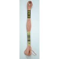 DMC Stranded Cotton #758 Very Light Terra Cotta Hand Embroidery Floss 8m Skein