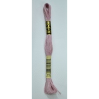 DMC Stranded Cotton #778 Very Light Antique Mauve Hand Embroidery Floss 8m Skein