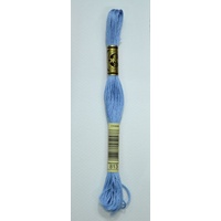 DMC Stranded Cotton #813 Light Blue Hand Embroidery Floss 8m Skein