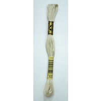 DMC Stranded Cotton #822 Light Beige Gray Hand Embroidery Floss 8m Skein